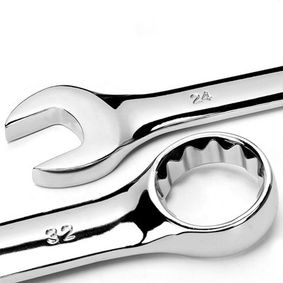 Chrome vanadium steel combination spanner wrench